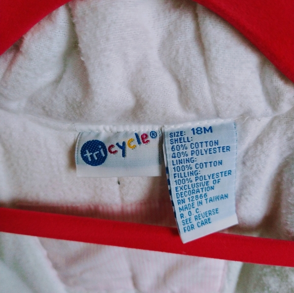 Cutest Tricycle kitty face 18 month snow suit pink - Picture 4 of 6